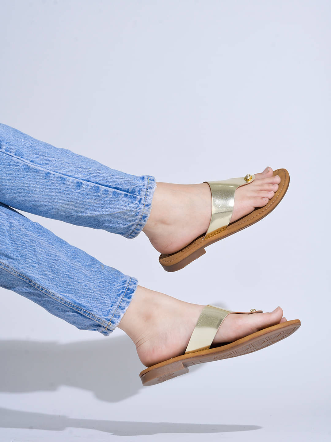 Shoetopia Gold Women's Flats     			Shoetopia Gold Women's Flats