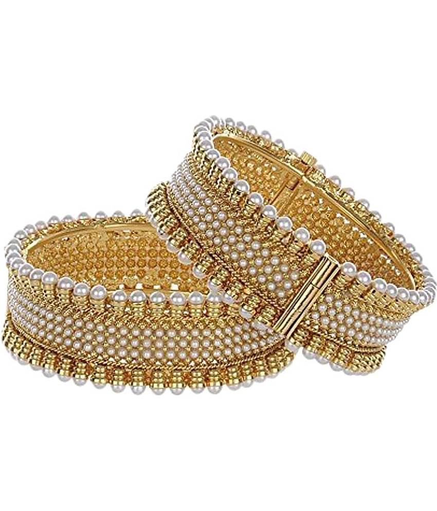 Plated Bangles Snapdeal Gold Bangles Priyaasi Set Of Rose Gold