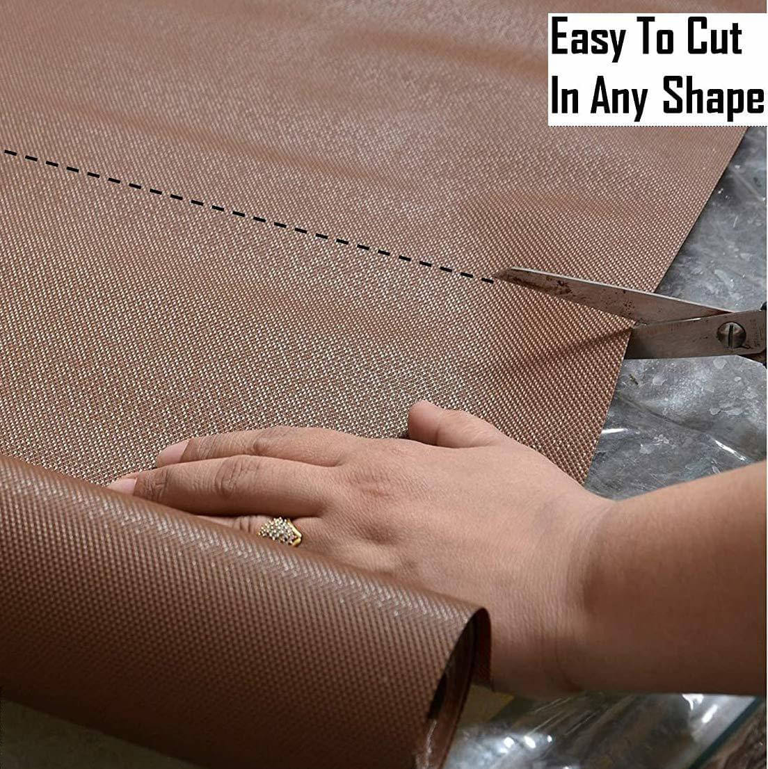 mopak decor PVC Solid Fridge Mat & Cover ( 500 45 ) Pack of 1 - Brown mopak decor PVC Solid Fridge Mat & Cover ( 500 45 ) Pack of 1 - Brown