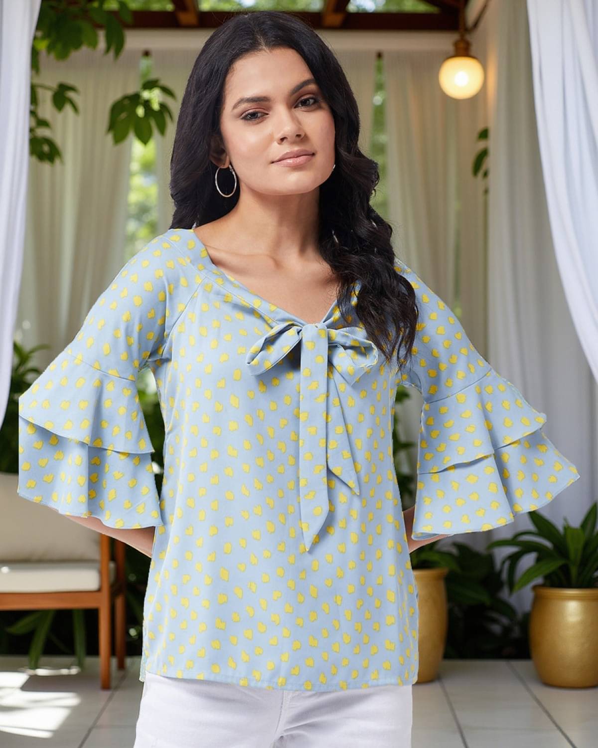     			Zima Leto Women's Polyester Regular Top ( Grey )