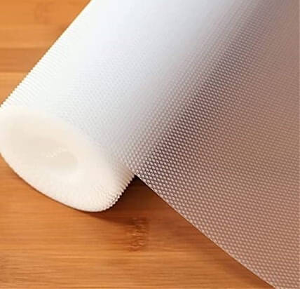     			mopak decor PVC Solid Fridge Mat & Cover ( 150 45 ) Pack of 1 - White