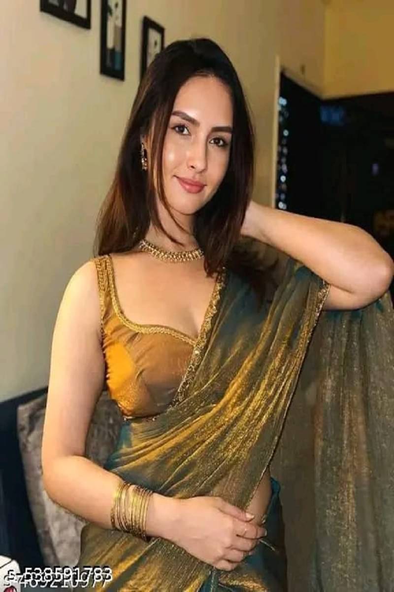     			supalee Tex Chiffon Solid Saree With Unstitched Blouse Piece ( Gold )