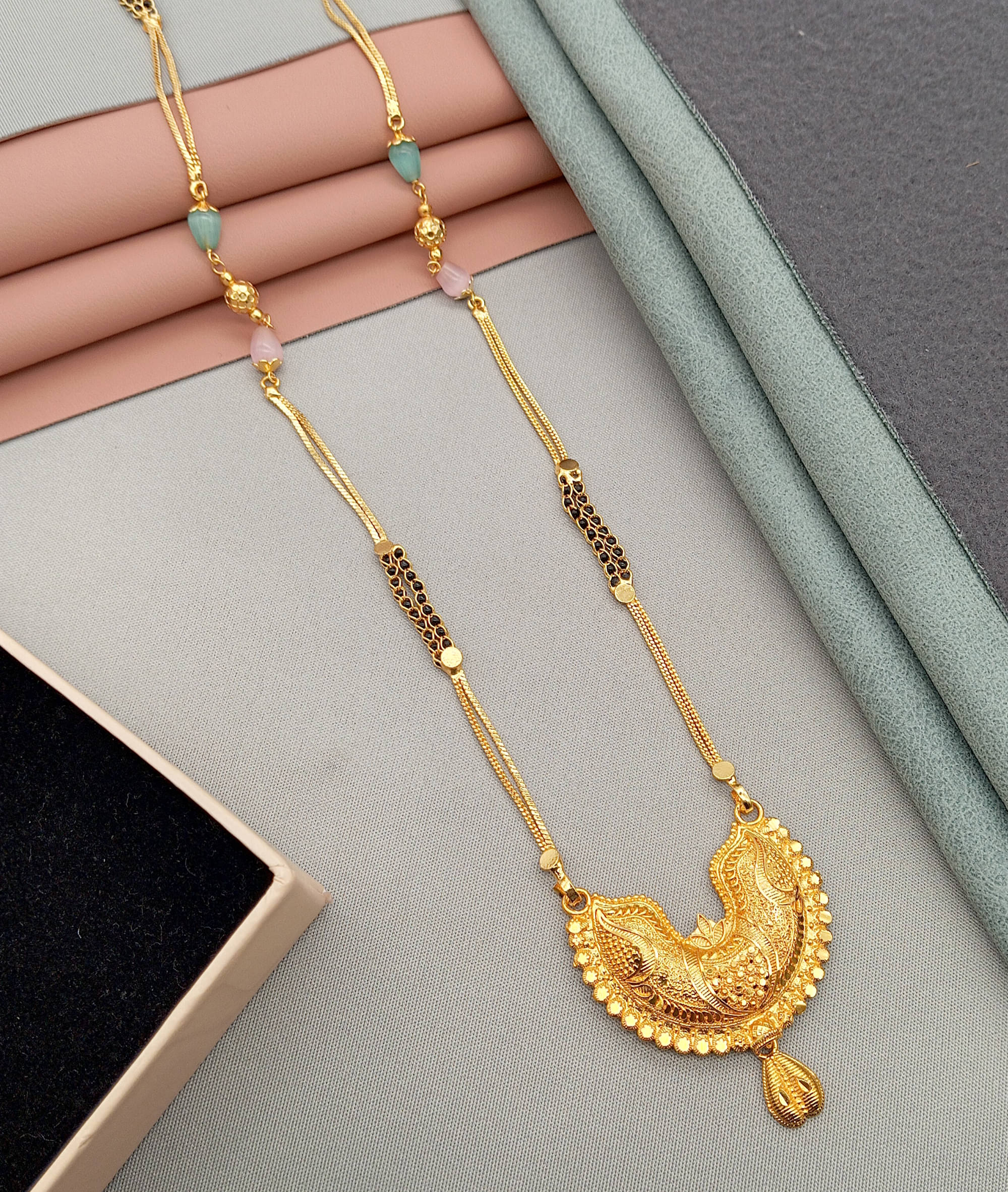 JIPPA Golden Mangalsutra ( Pack of 1 ) JIPPA Golden Mangalsutra ( Pack of 1 )