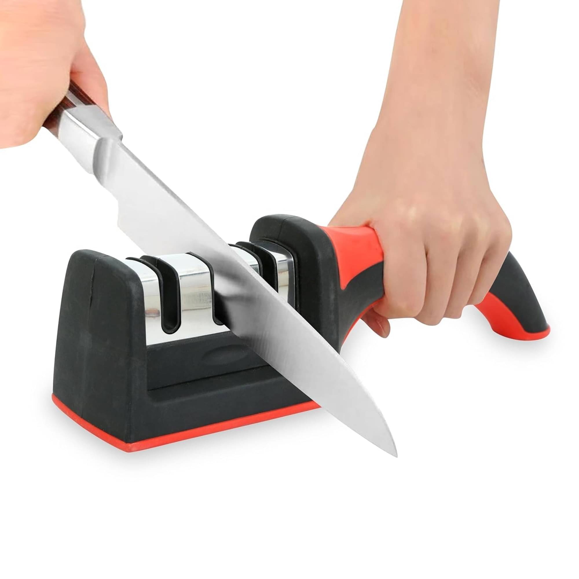     			Shopeleven Knife Sharpener Sharpener Tool Advanced Knife Sharpener for Kitchen Knife Sharpener Rod Knife Sharpner Knives Sharpening Tool for Steel Knives