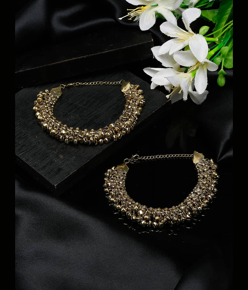 YOUBELLA Gold Anklets ( Pack of 1 ) - Anklets | Buy online on ZillyBuy
