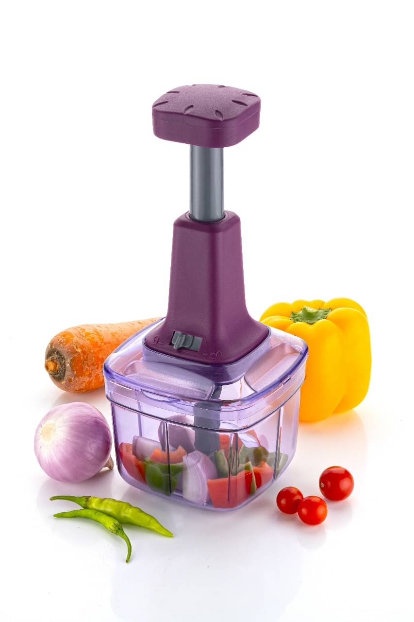     			FIT4CHEF Fruit & Vegetable Chopper with 4 Blades, 1000ml, Set of 1