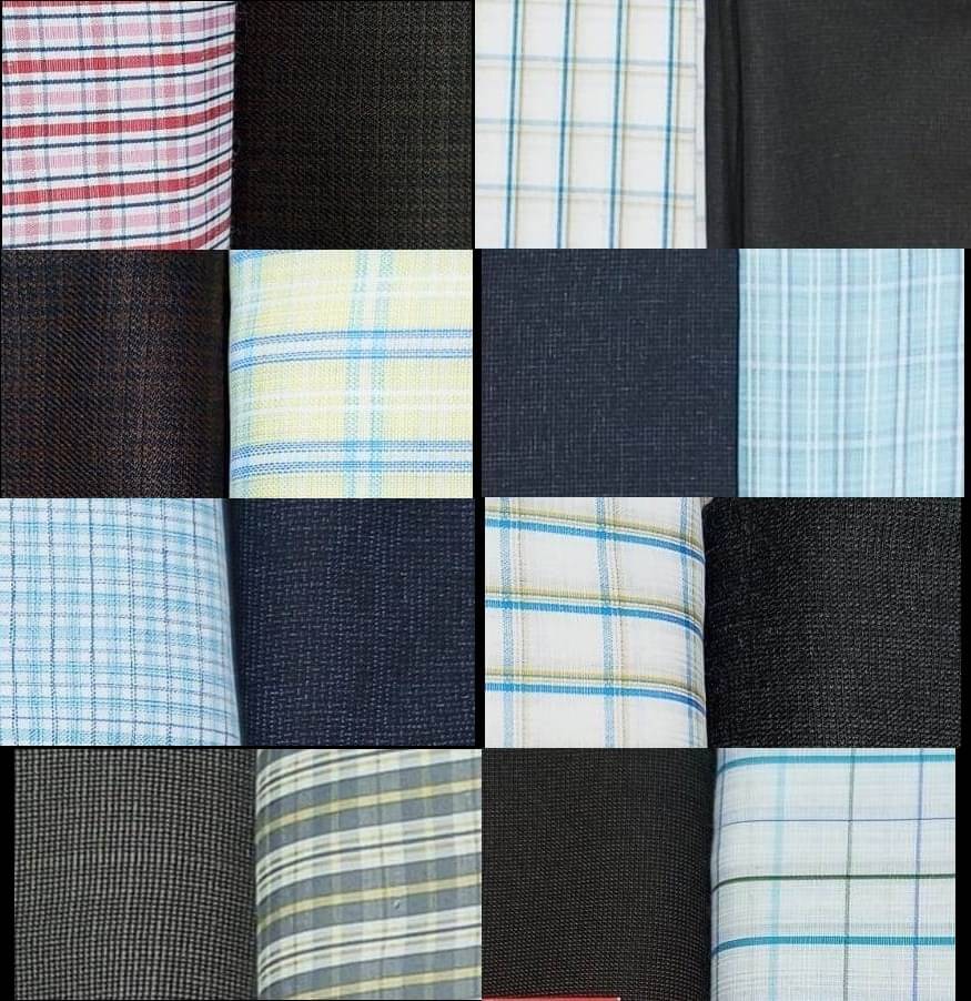 ONLY VIMAL Multicolor Polyester Men's Unstitched Shirts & Trousers ( Pack of 1 ) ONLY VIMAL Multicolor Polyester Men's Unstitched Shirts & Trousers ( Pack of 1 )
