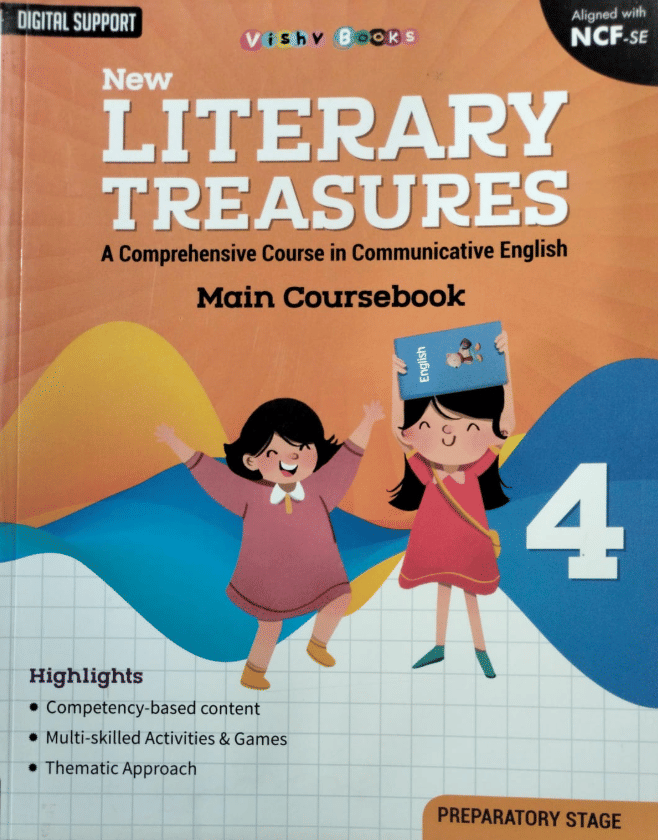     			NEW LITERARY TREASURES CLASS 4