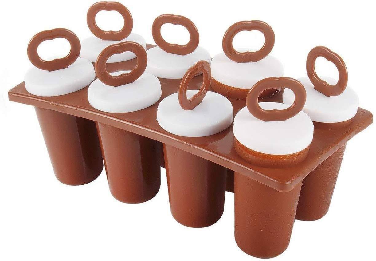     			Plastic Ice Tray, Ice Cream Moulds for Freezer Candy Maker,Kulfi Maker Mould