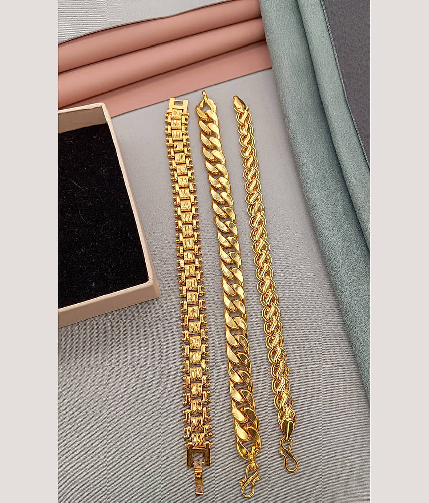 RANEM Gold Bracelet ( Pack of 1 ) - Bangles & Bracelets | Buy online on ZillyBuy