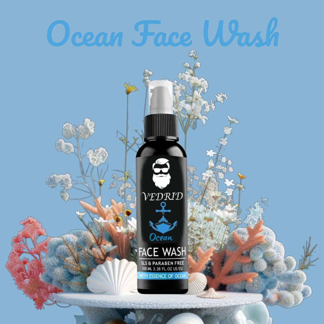     			VEDRID Refreshing Face Wash For All Skin Type ( Pack of 1 )