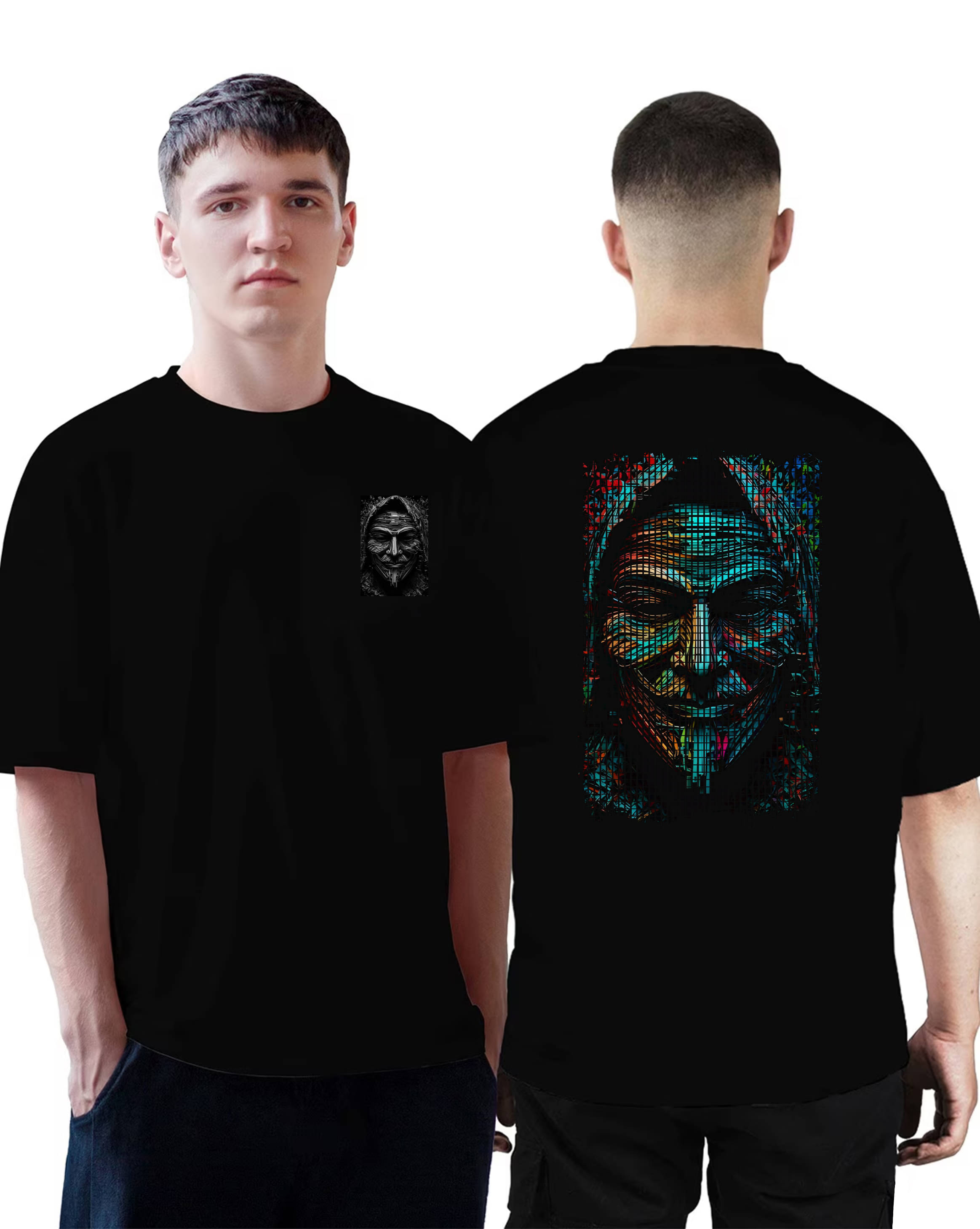 Vee Saa Hosiery Men Cotton Regular Fit Printed T-Shirt ( Black ) Vee Saa Hosiery Men Cotton Regular Fit Printed T-Shirt ( Black )