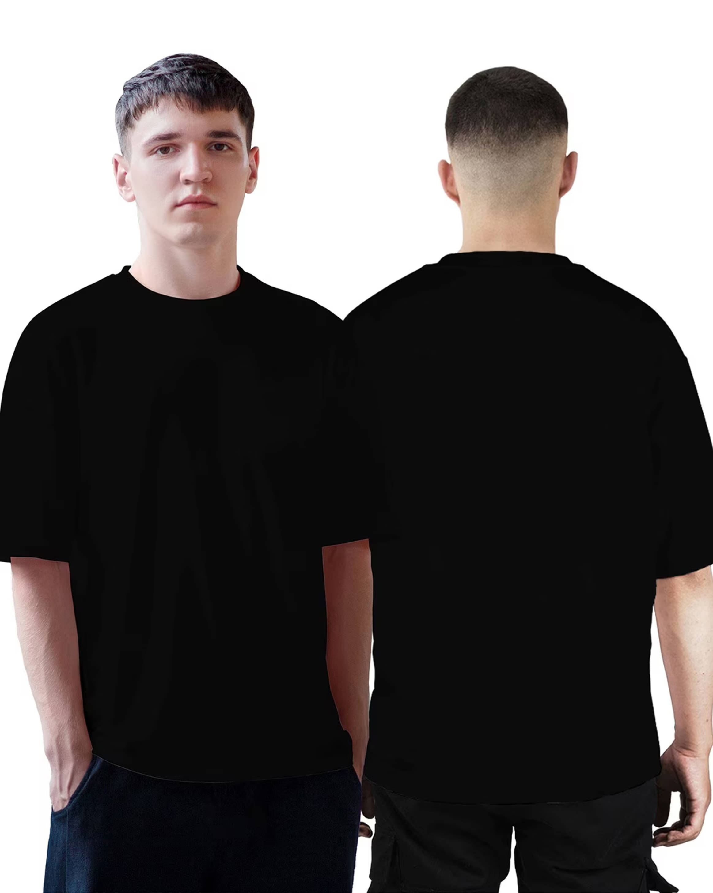     			Vee Saa Hosiery Men Cotton Regular Fit Printed T-Shirt ( Black )