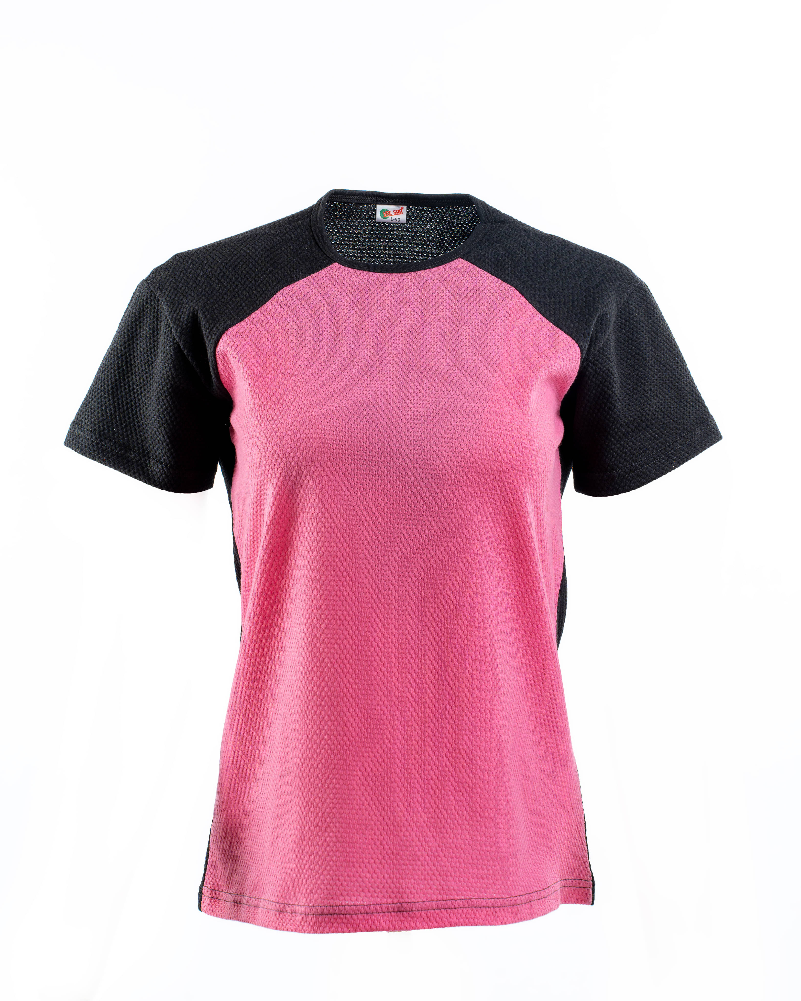 Vee Saa Hosiery Women Cotton Colorblock Regular Fit Round Neck T-Shirt ( Pink ) Vee Saa Hosiery Women Cotton Colorblock Regular Fit Round Neck T-Shirt ( Pink )