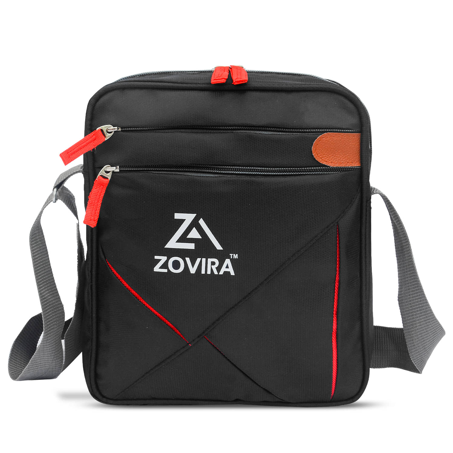 Zovira Navy Blue Printed Messenger Bag - Handbags | Buy online on ZillyBuy