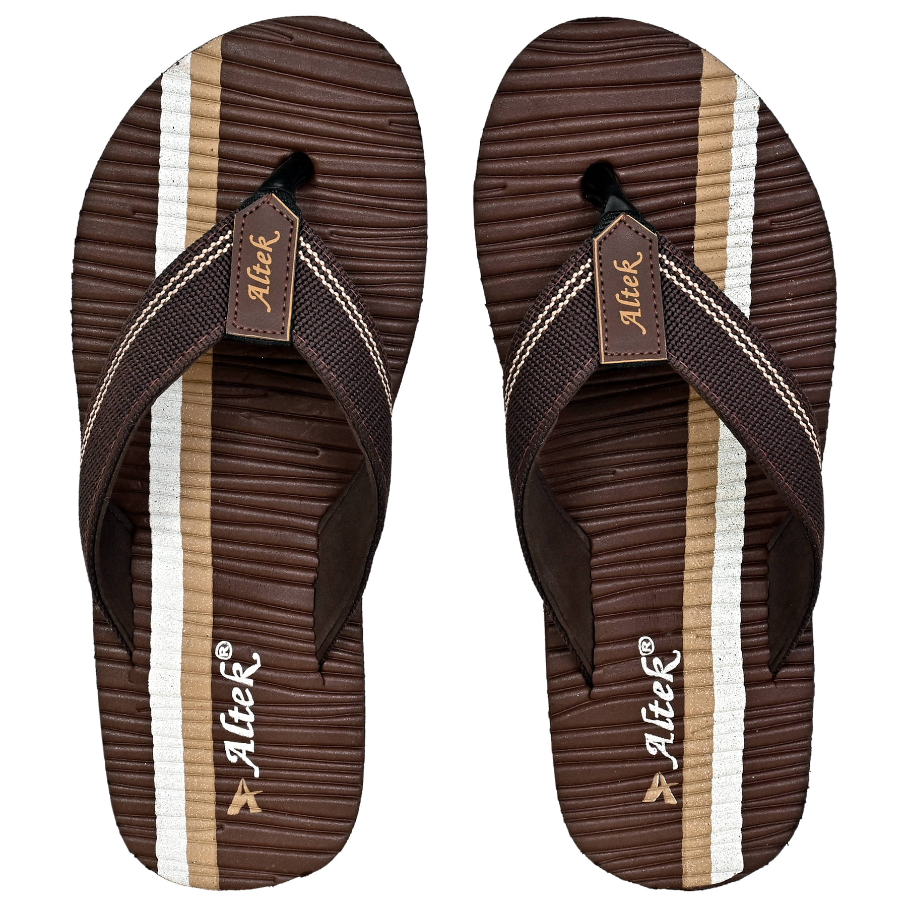     			Altek Brown Men's Daily Slipper