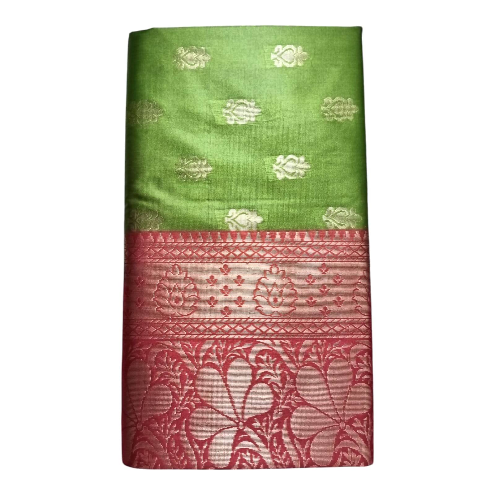     			Anaya Saree Art Silk Self Design Saree With Unstitched Blouse Piece ( Multicolor )