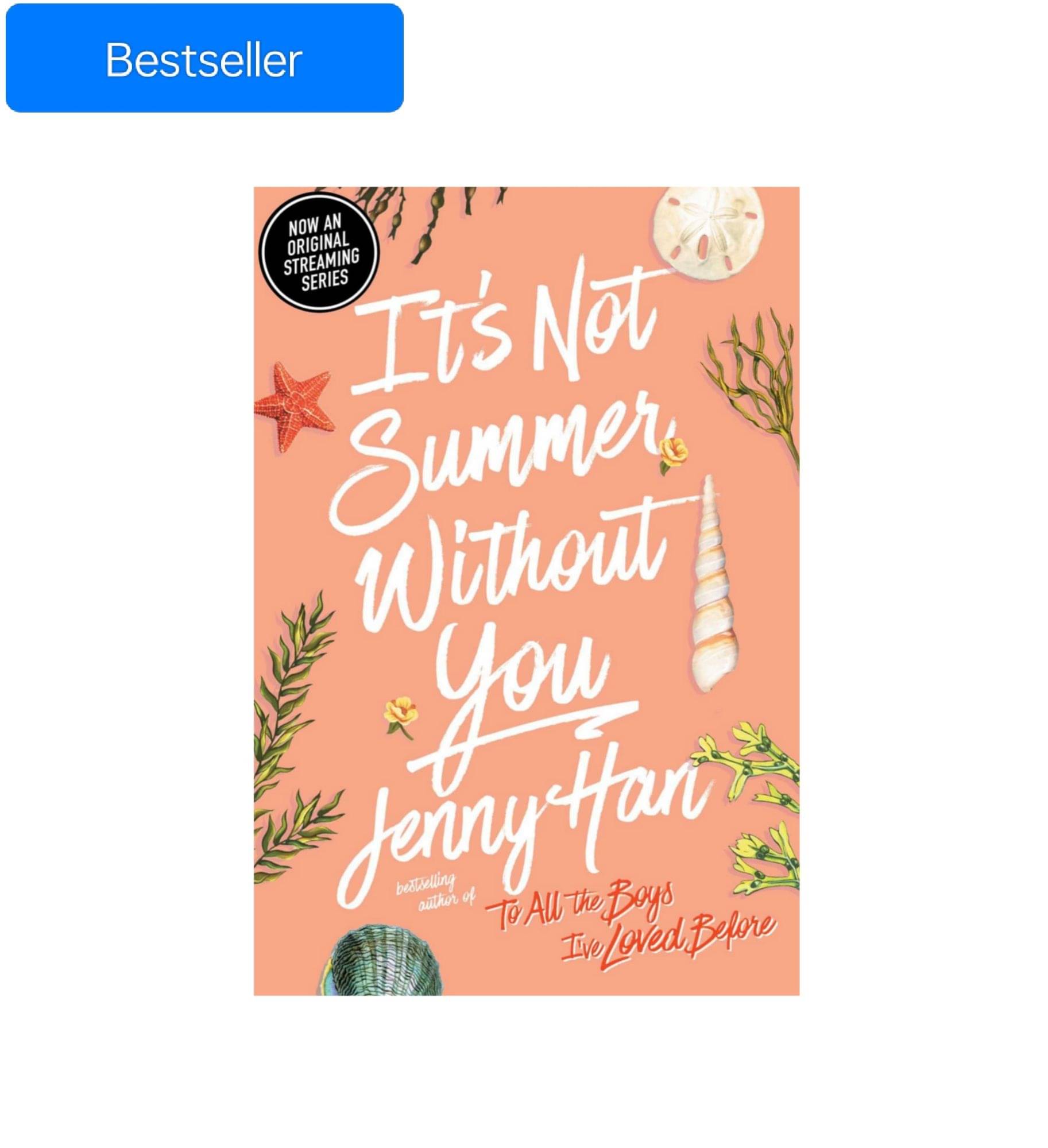     			Bestselling Book It's Not Summer Without You By Jenny Han