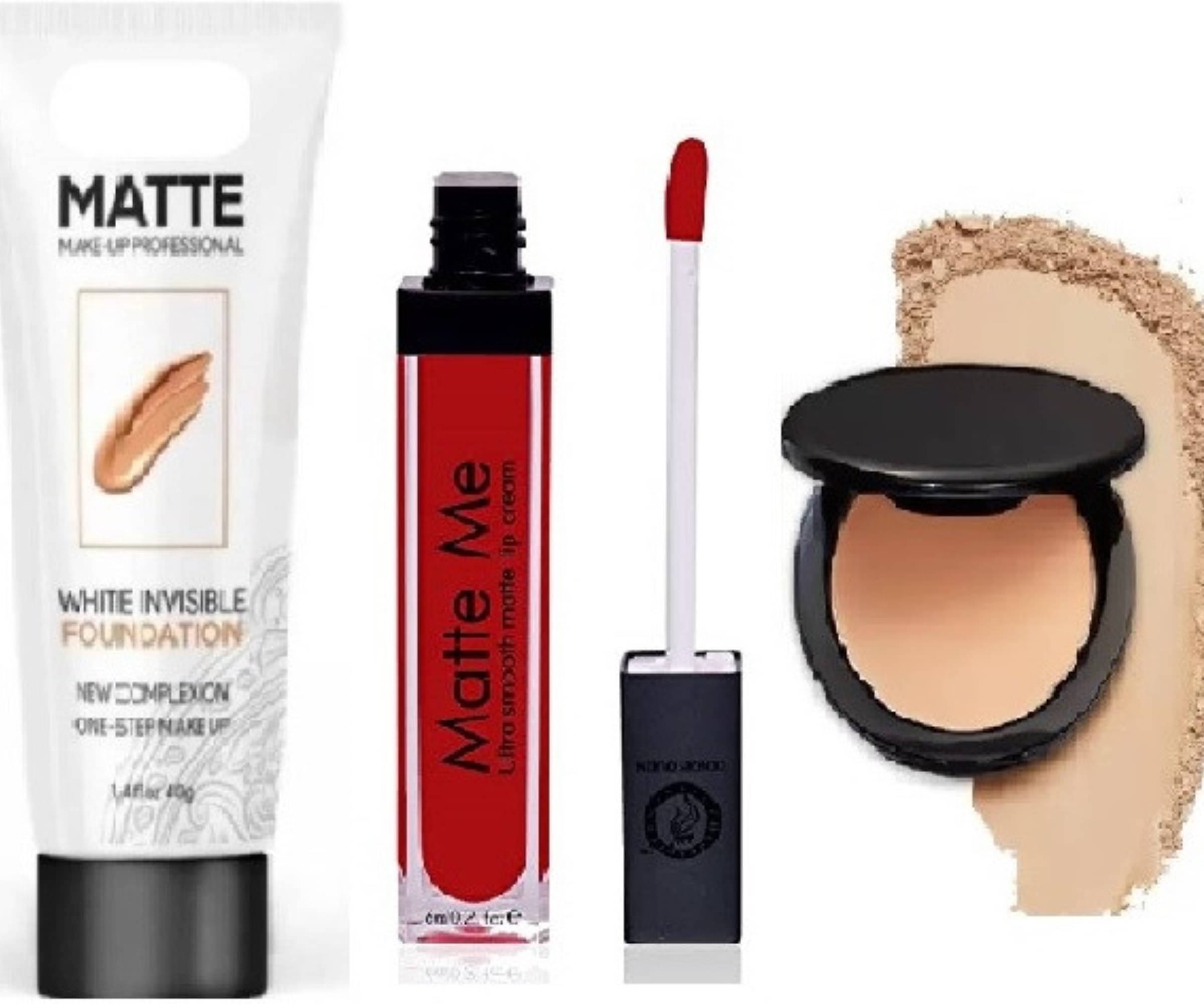     			Yelgo Makeup Kit ( Foundation::Compact::Lipstick )