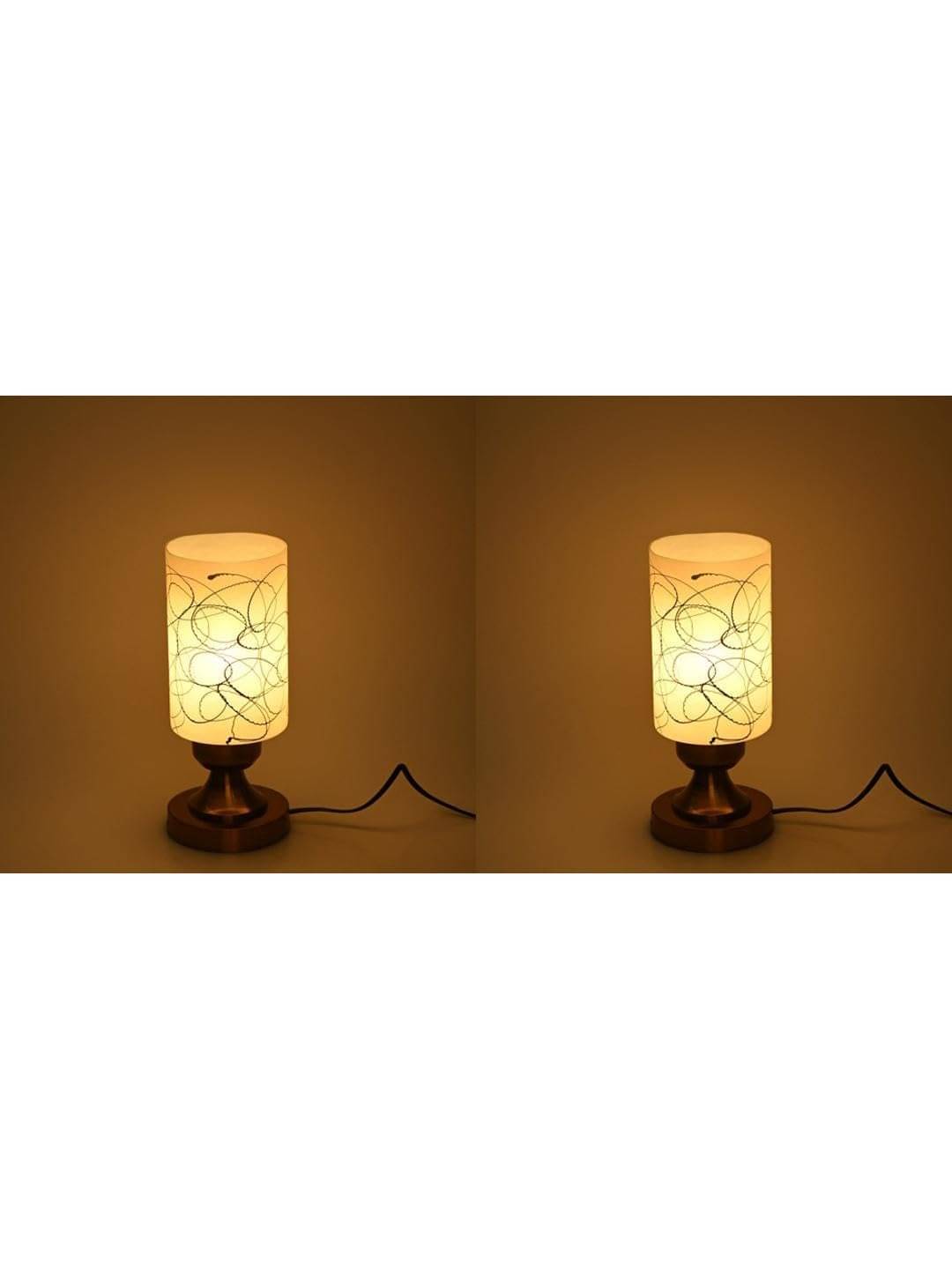 AFAST White Decorative Table Lamp ( Pack of 1 ) AFAST White Decorative Table Lamp ( Pack of 1 )