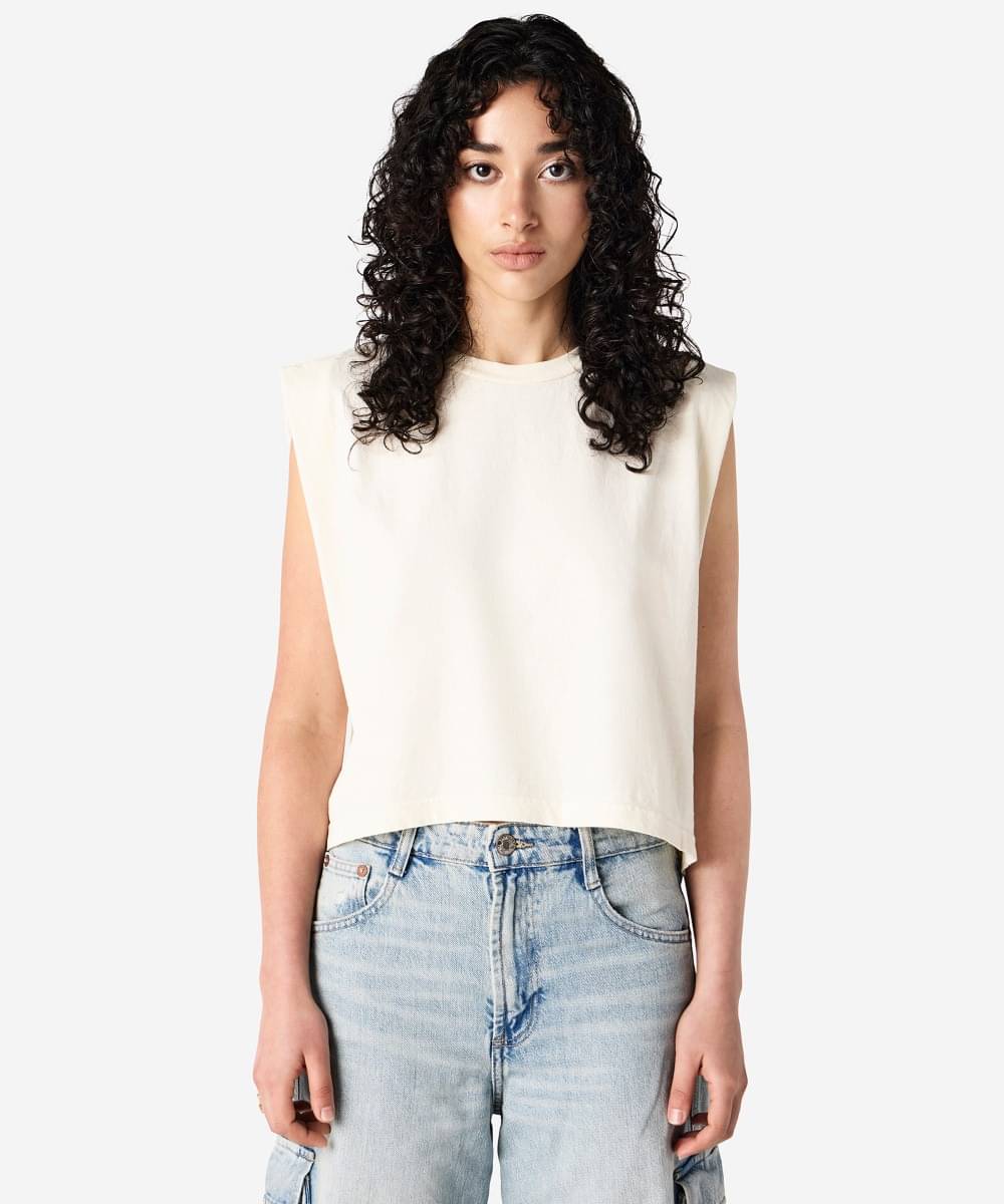     			American Apparel Women Cotton Solid Regular Fit Round Neck T-Shirt ( Cream )