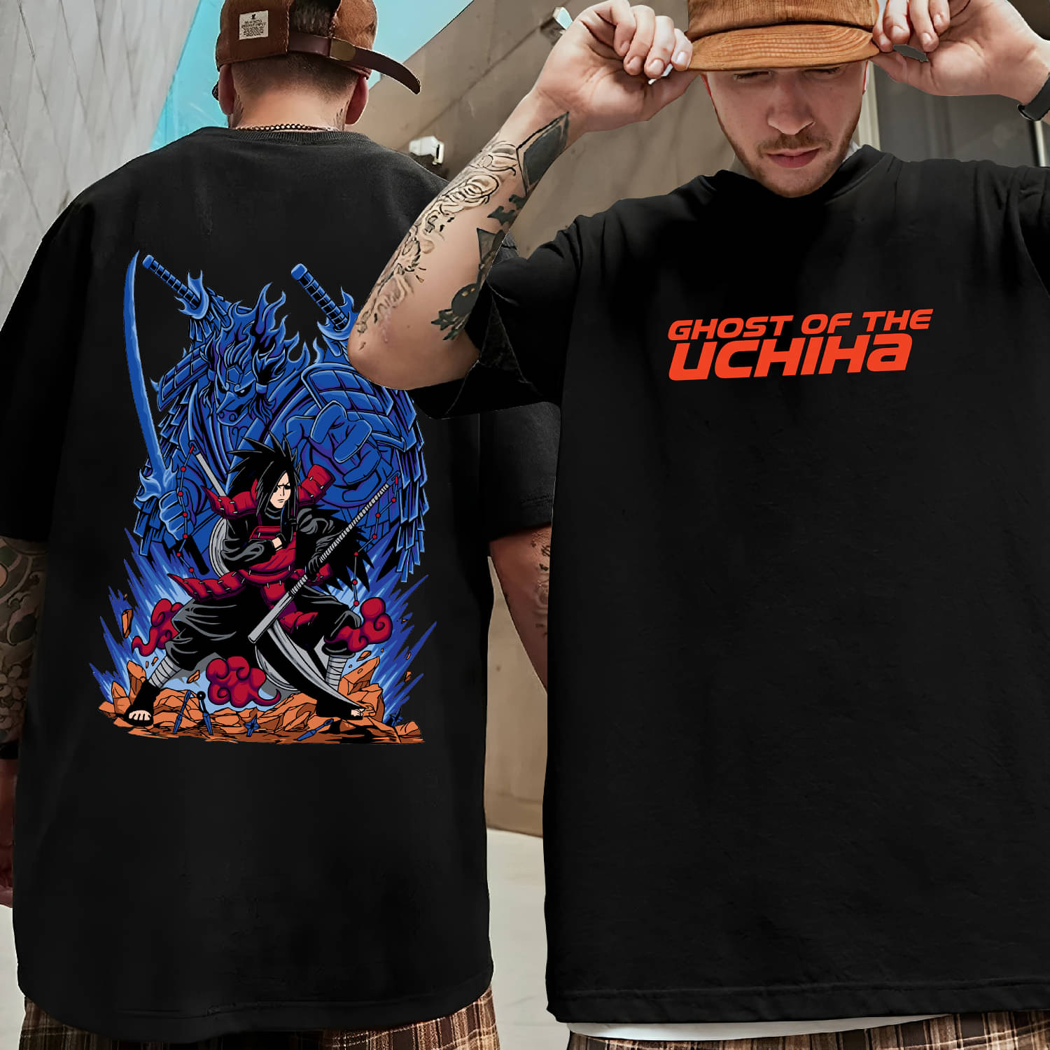     			BENNY BROOKS Men Cotton Blend Oversized Fit Printed T-Shirt ( Black )