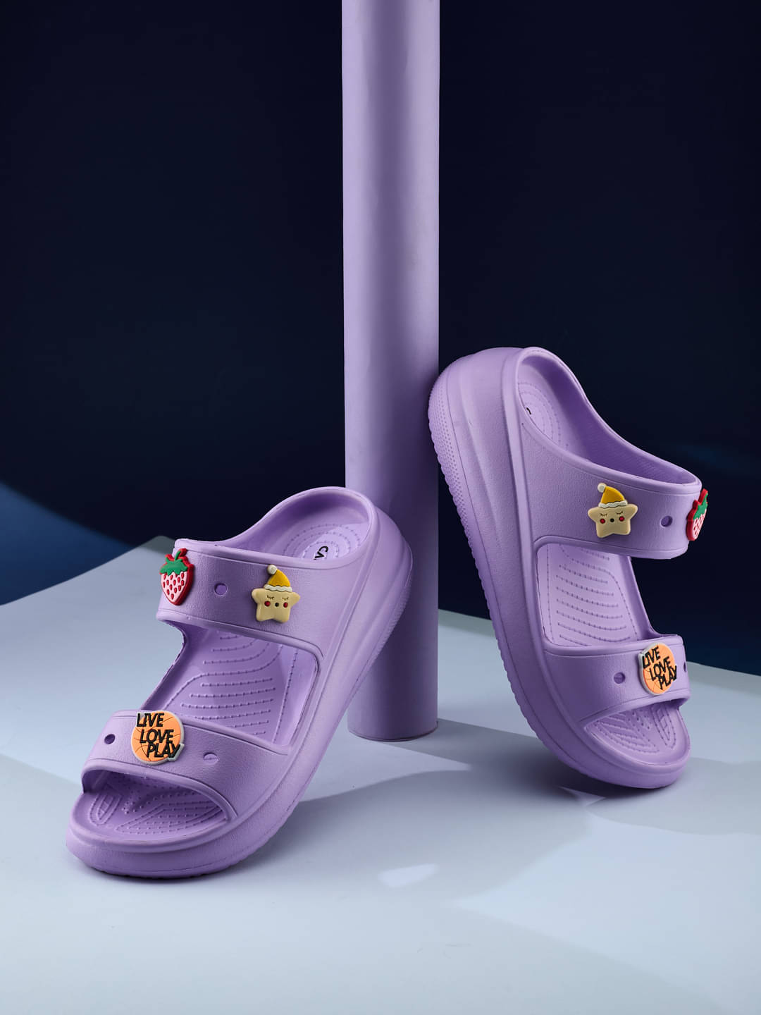    			Campus Purple Women's Slide