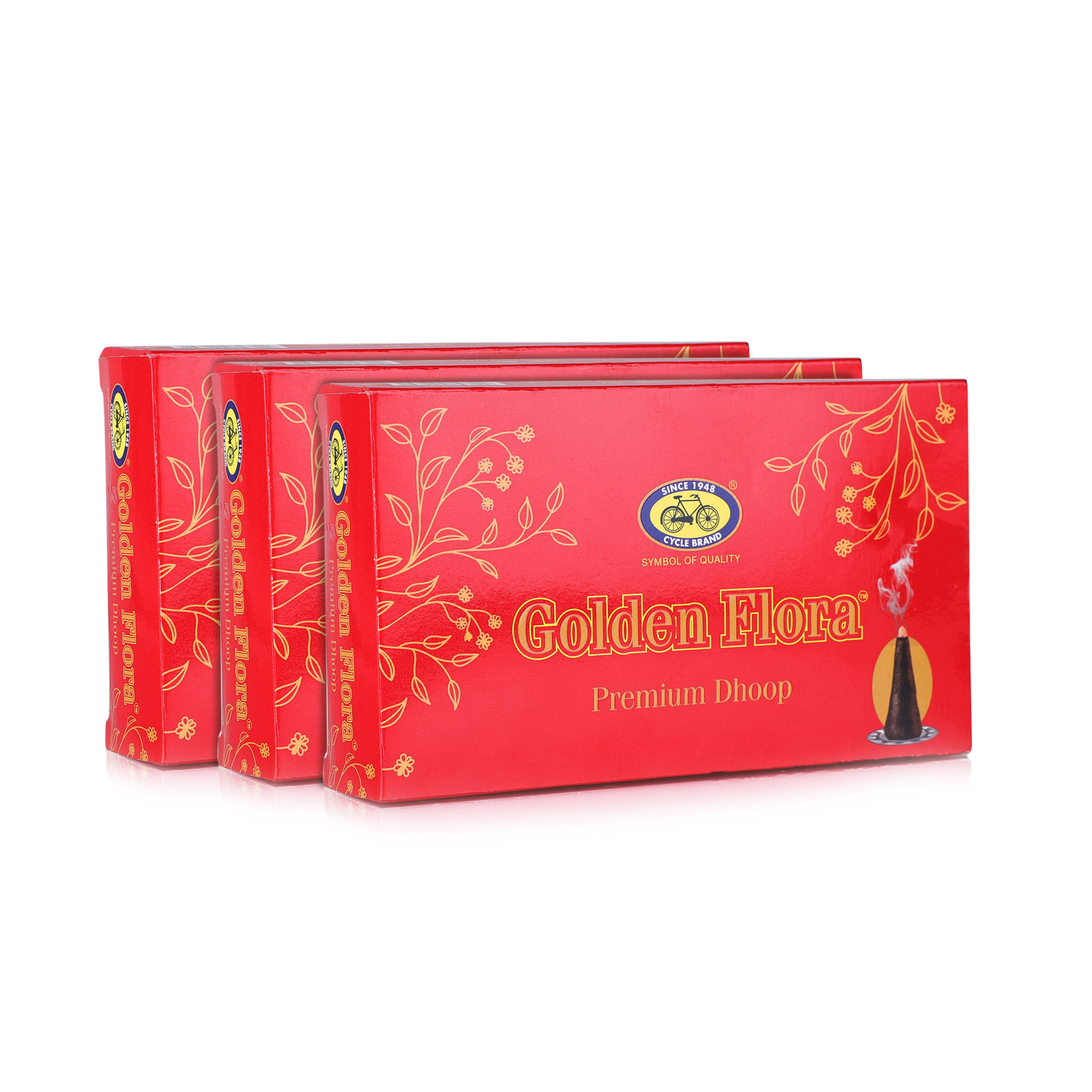     			Cycle Dhoop Mixed Fragrances 100 gm ( Pack of 3 )