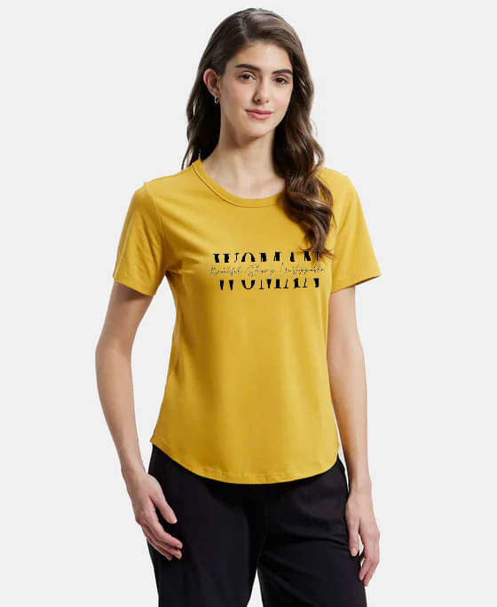     			Glito Yellow Polyester Lycra Compression - Single