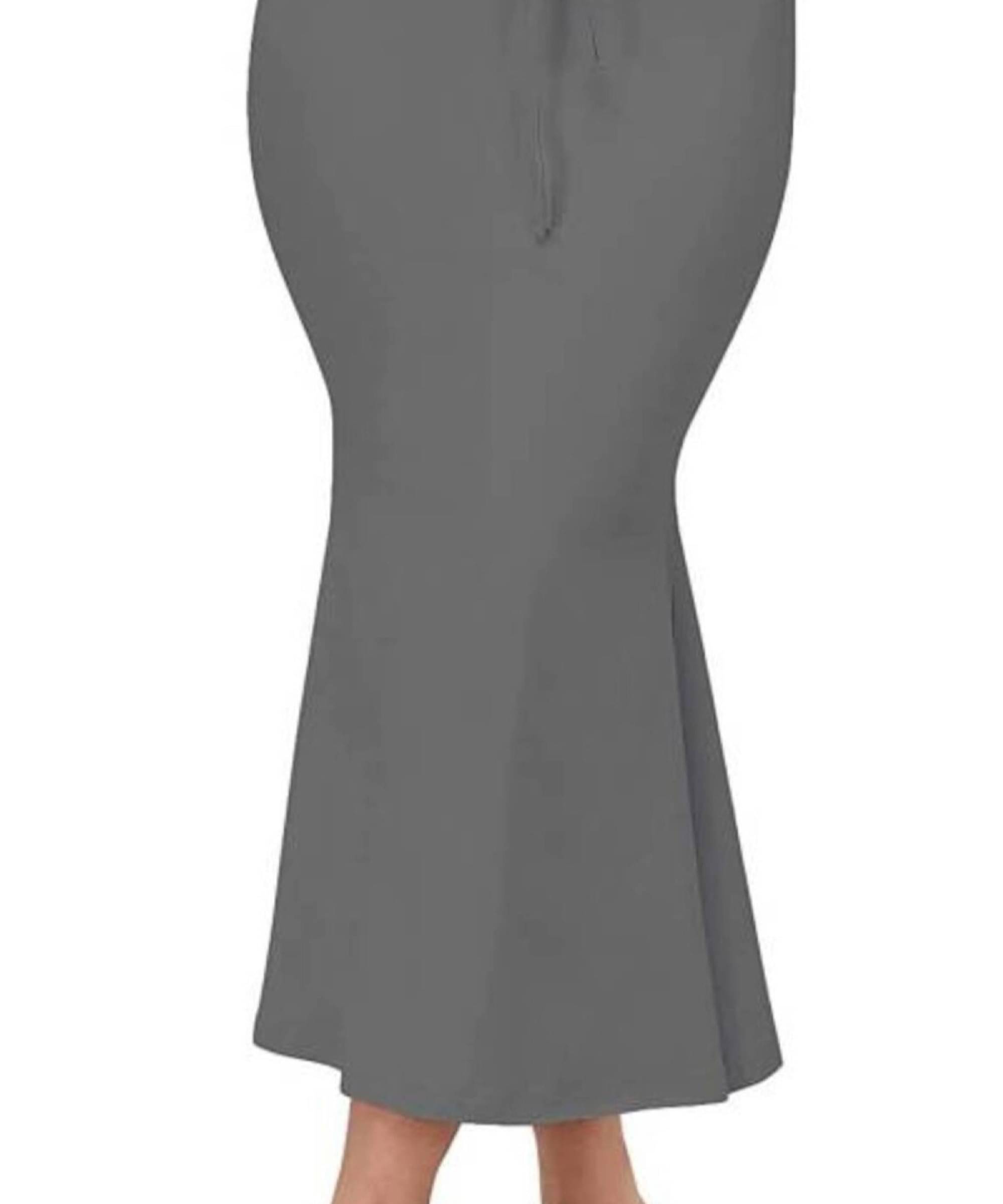     			Ki2 Fashion Grey Lycra Petticoat - Single