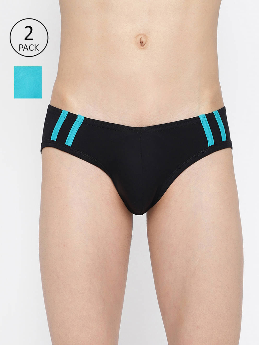La Intimo Pack of 2 Lycra Briefs For Men's ( Multicolor10 ) La Intimo Pack of 2 Lycra Briefs For Men's ( Multicolor10 )