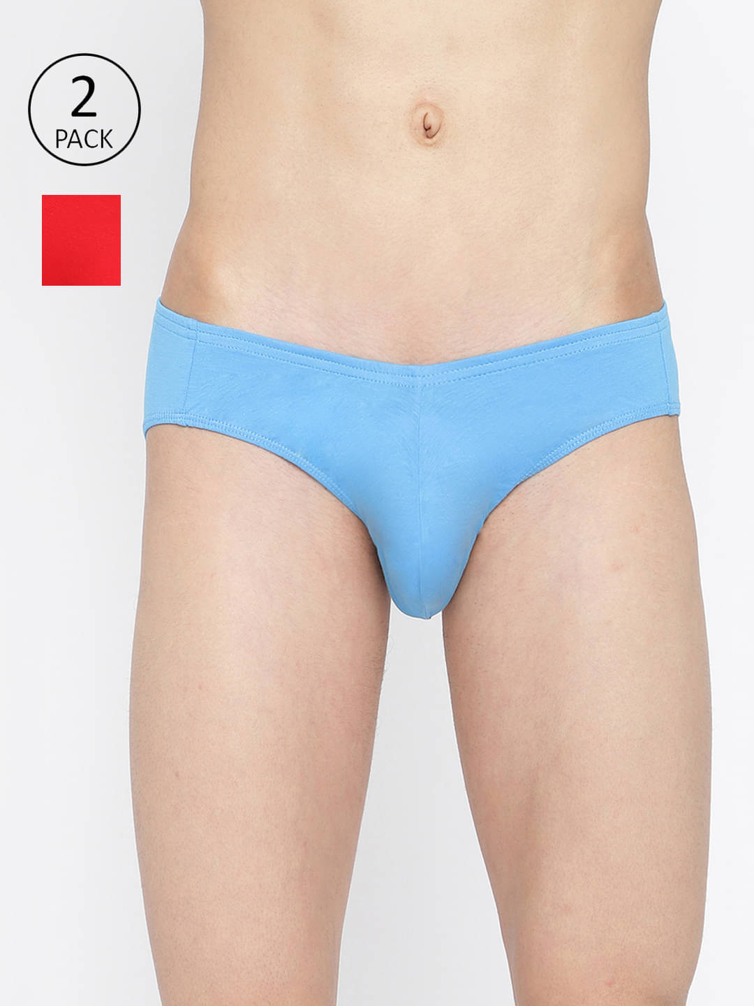 La Intimo Pack of 2 Lycra Briefs For Men's ( Multicolor8 ) La Intimo Pack of 2 Lycra Briefs For Men's ( Multicolor8 )