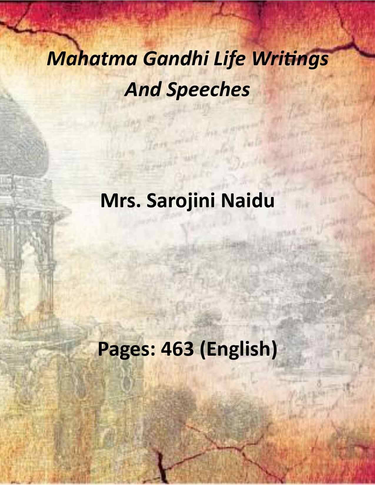     			Mahatma Gandhi Life Writings And Speeches