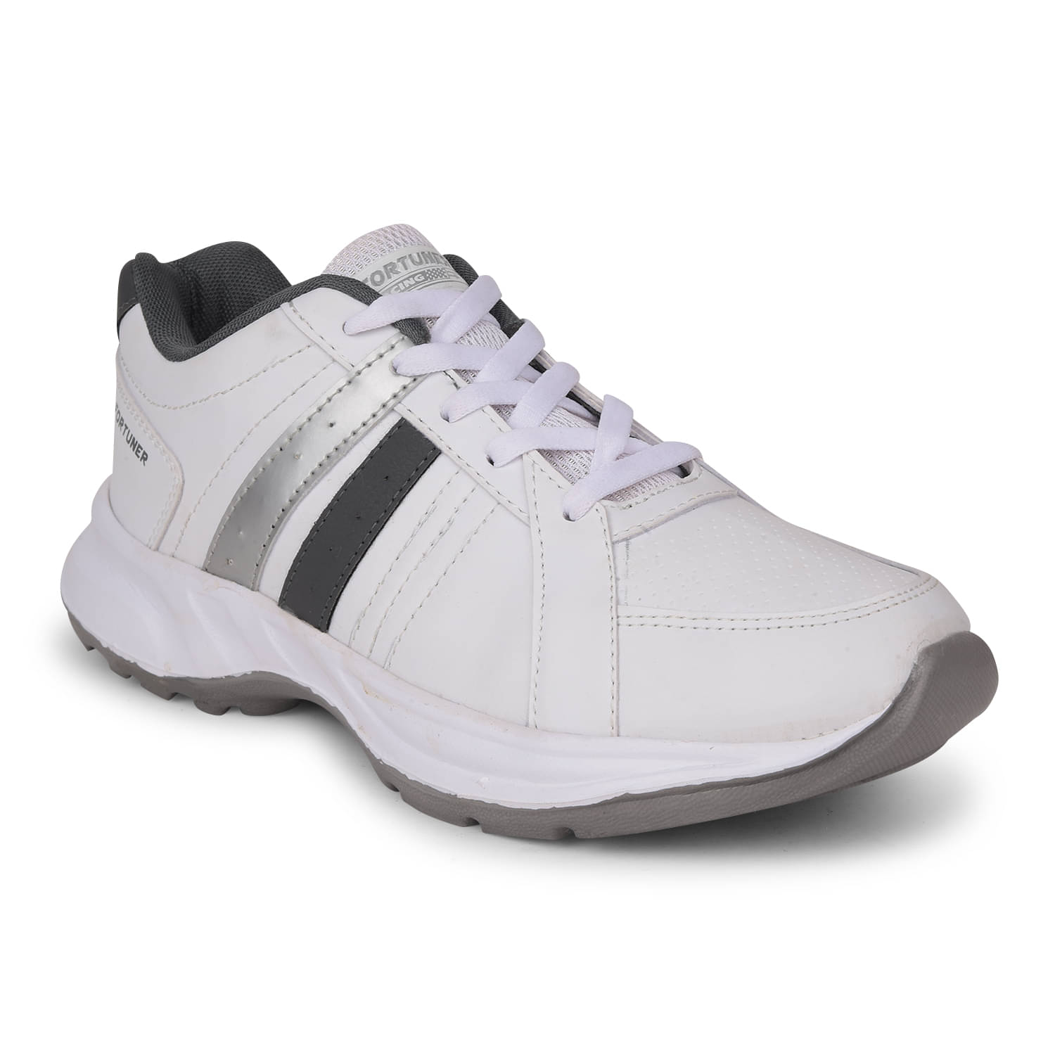     			Red Pigeon Fortuner White Men's Sports Running Shoes