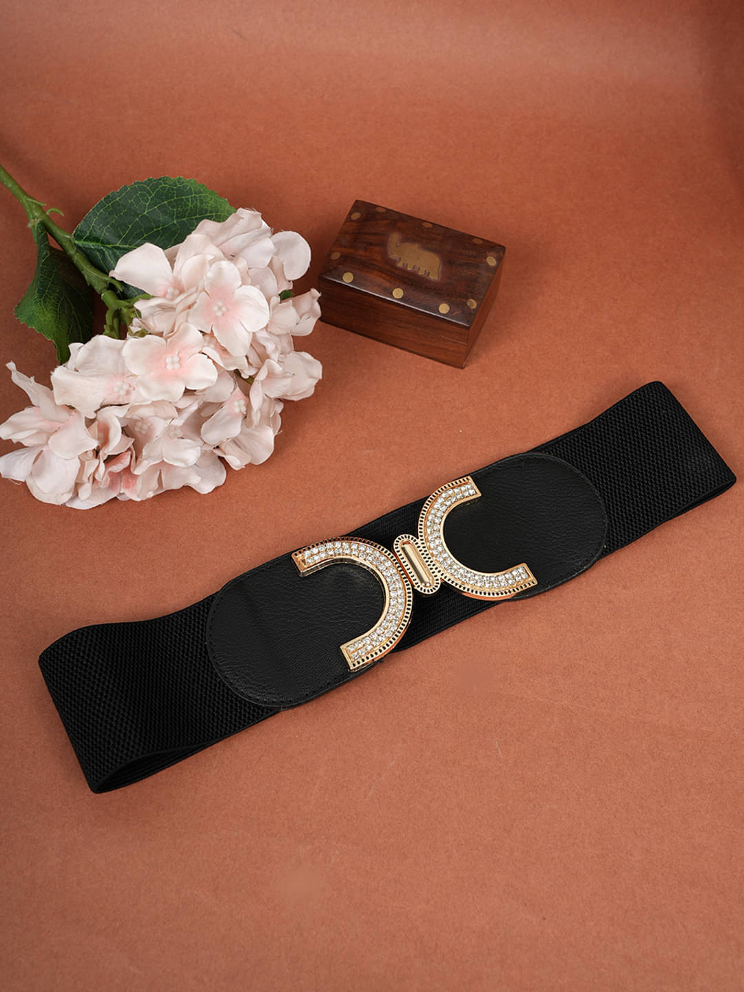     			STYLE SHOES Fabric Women's Bow Belt ( Pack of 1 )