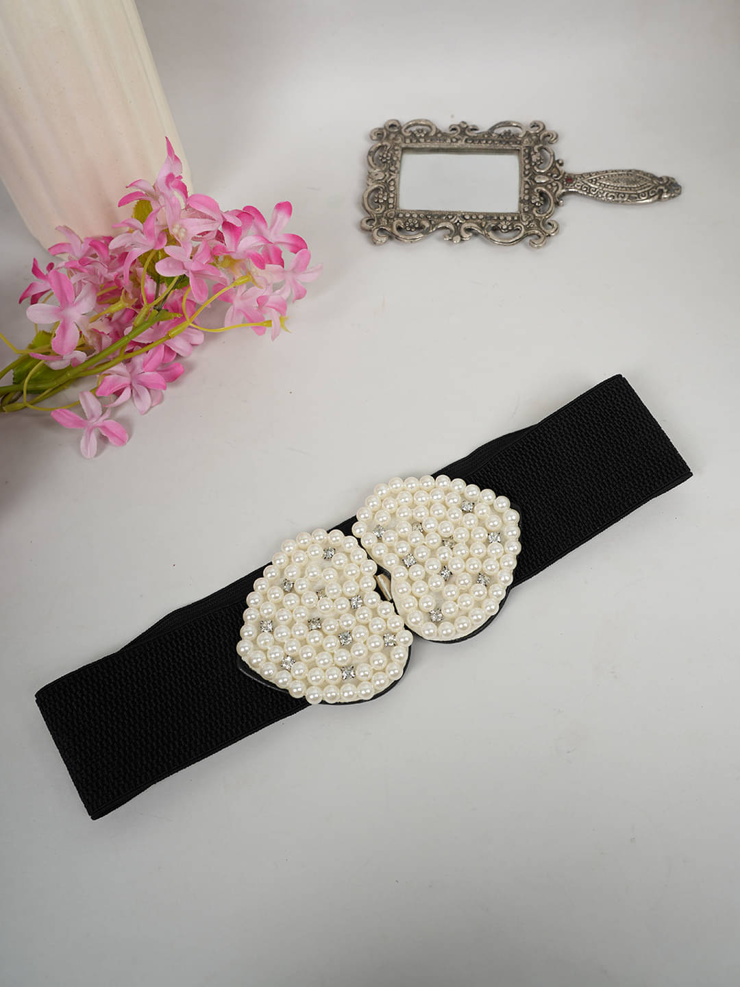     			STYLE SHOES Fabric Women's Stretchable Belt ( Pack of 1 )