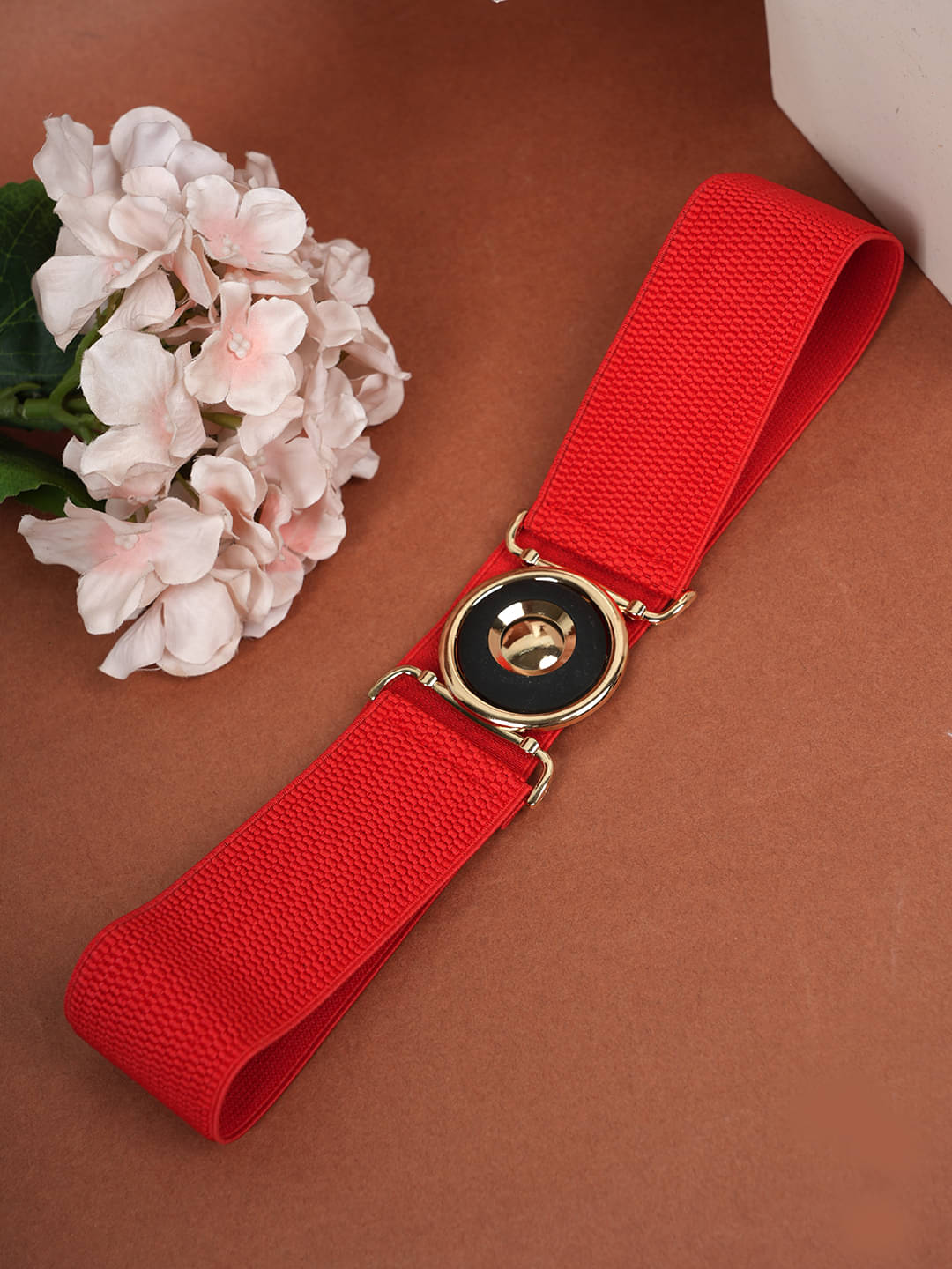     			STYLE SHOES Fabric Women's Stretchable Belt ( Pack of 1 )