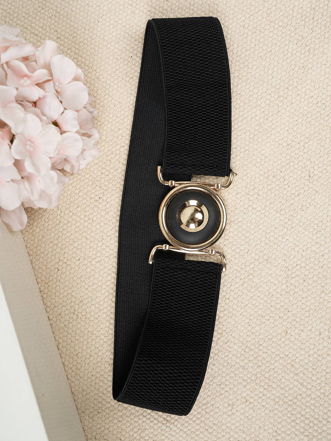     			STYLE SHOES Fabric Women's Stretchable Belt ( Pack of 1 )