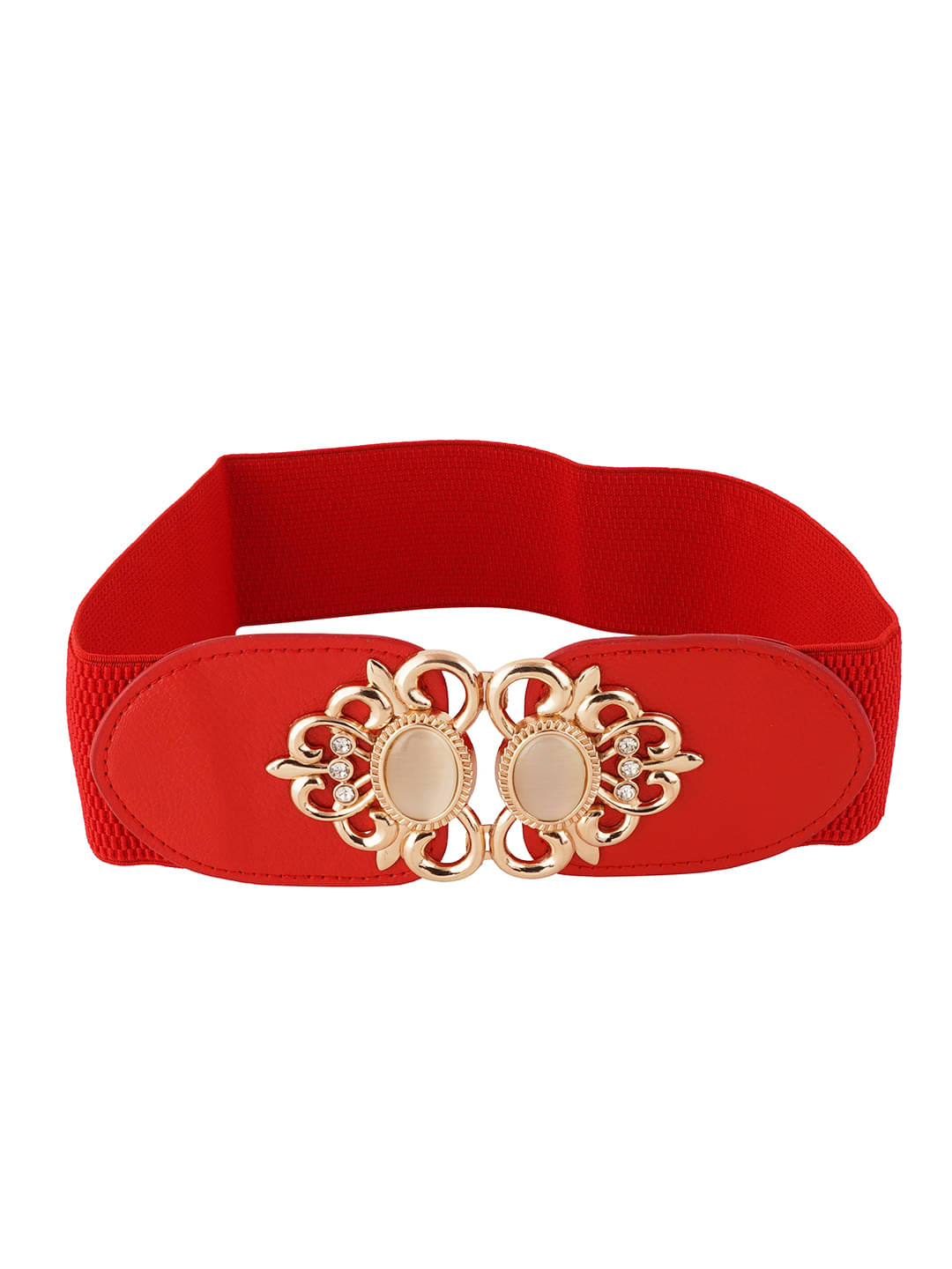     			STYLE SHOES Fabric Women's Stretchable Belt ( Pack of 1 )