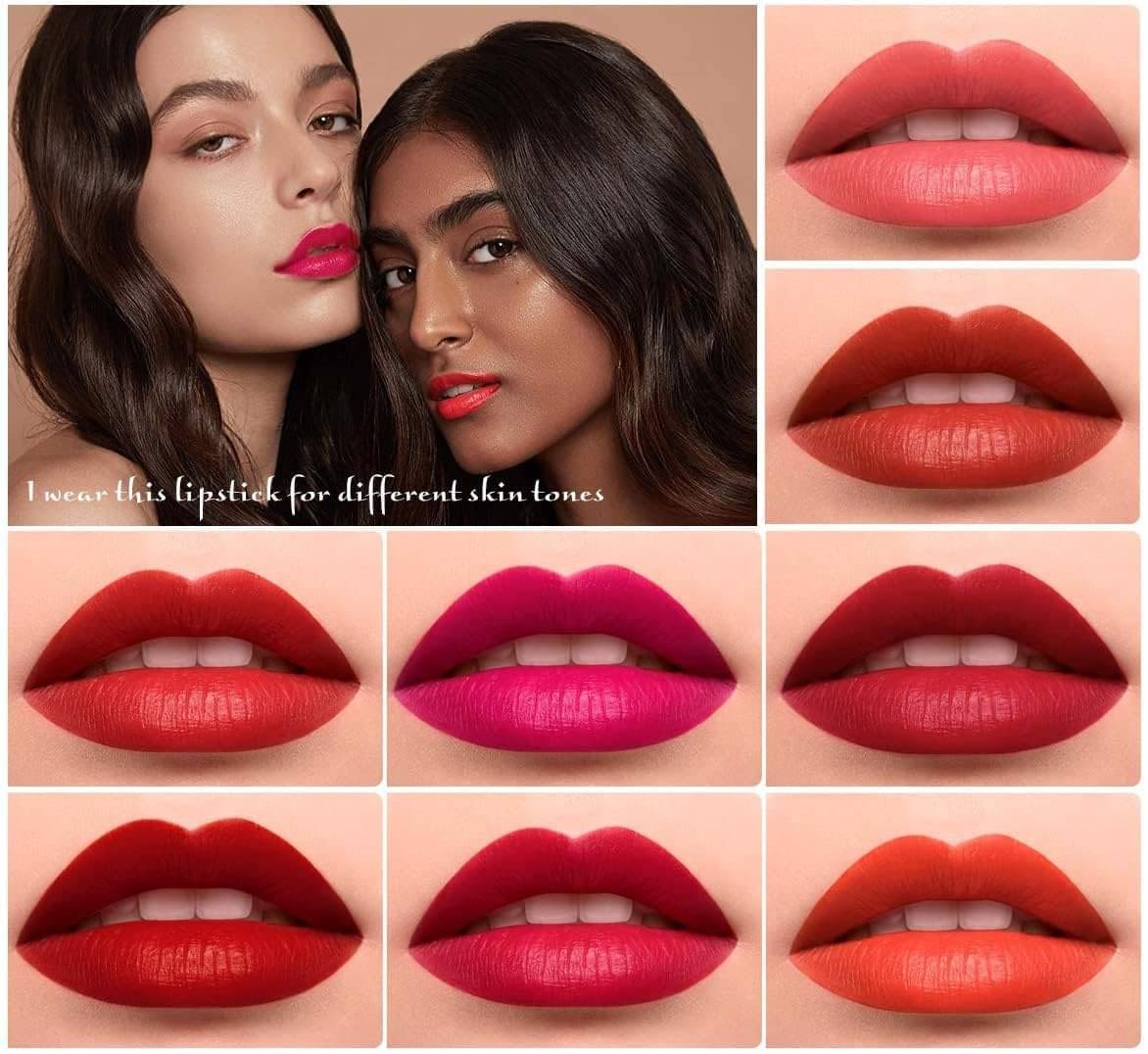 Shizuka Multi Glossy Transferproof Liquid Lipstick ( Pack of 12 ) Shizuka Multi Glossy Transferproof Liquid Lipstick ( Pack of 12 )