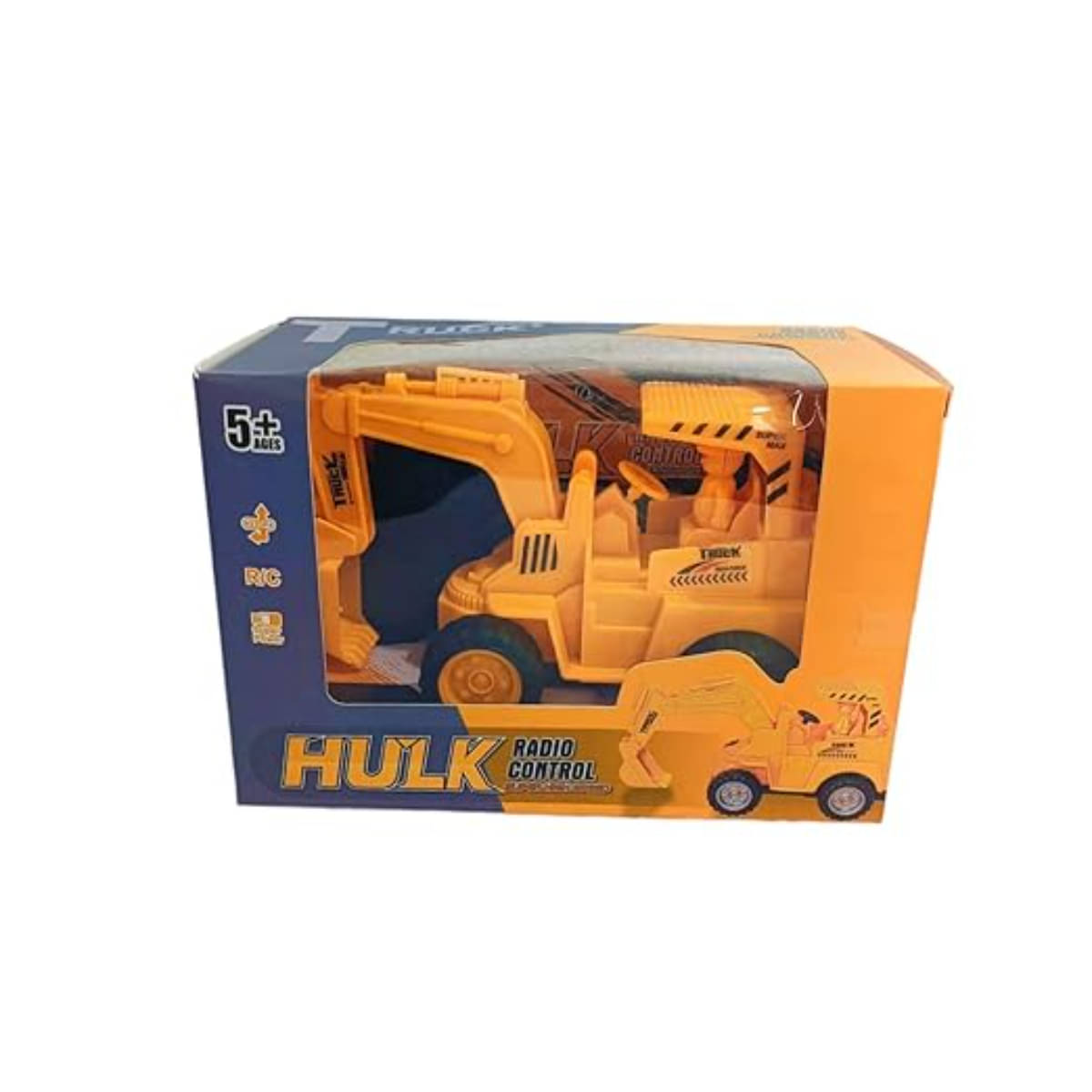     			TOY JUNCTION Wireless Remote Control Truck Construction Toy for Kids - Yellow Plastic Truck ( Pack of 1 )