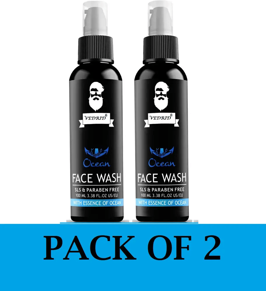     			VEDRID Refreshing Face Wash For All Skin Type ( Pack of 2 )