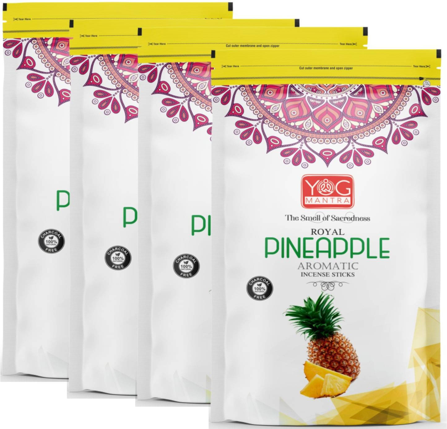    			archita poojabatti Incense Dhoop Sticks Mango 10 gm ( Pack of 4 )