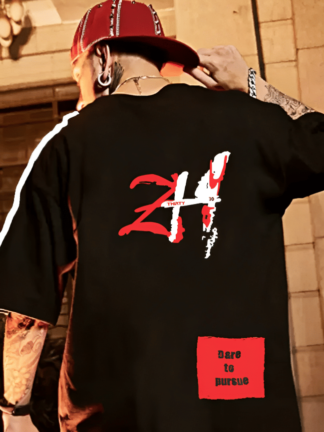 BUKKL Men Cotton Oversized Fit Printed T-Shirt ( Black ) BUKKL Men Cotton Oversized Fit Printed T-Shirt ( Black )