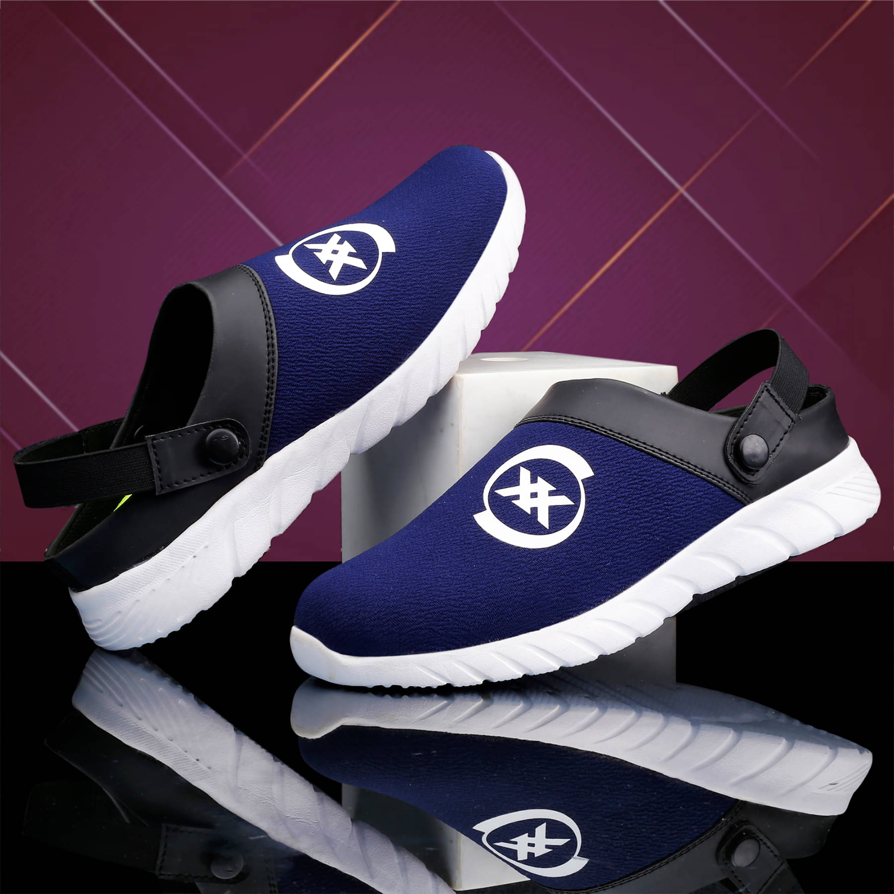    			BXXY - Blue Men's Clogs