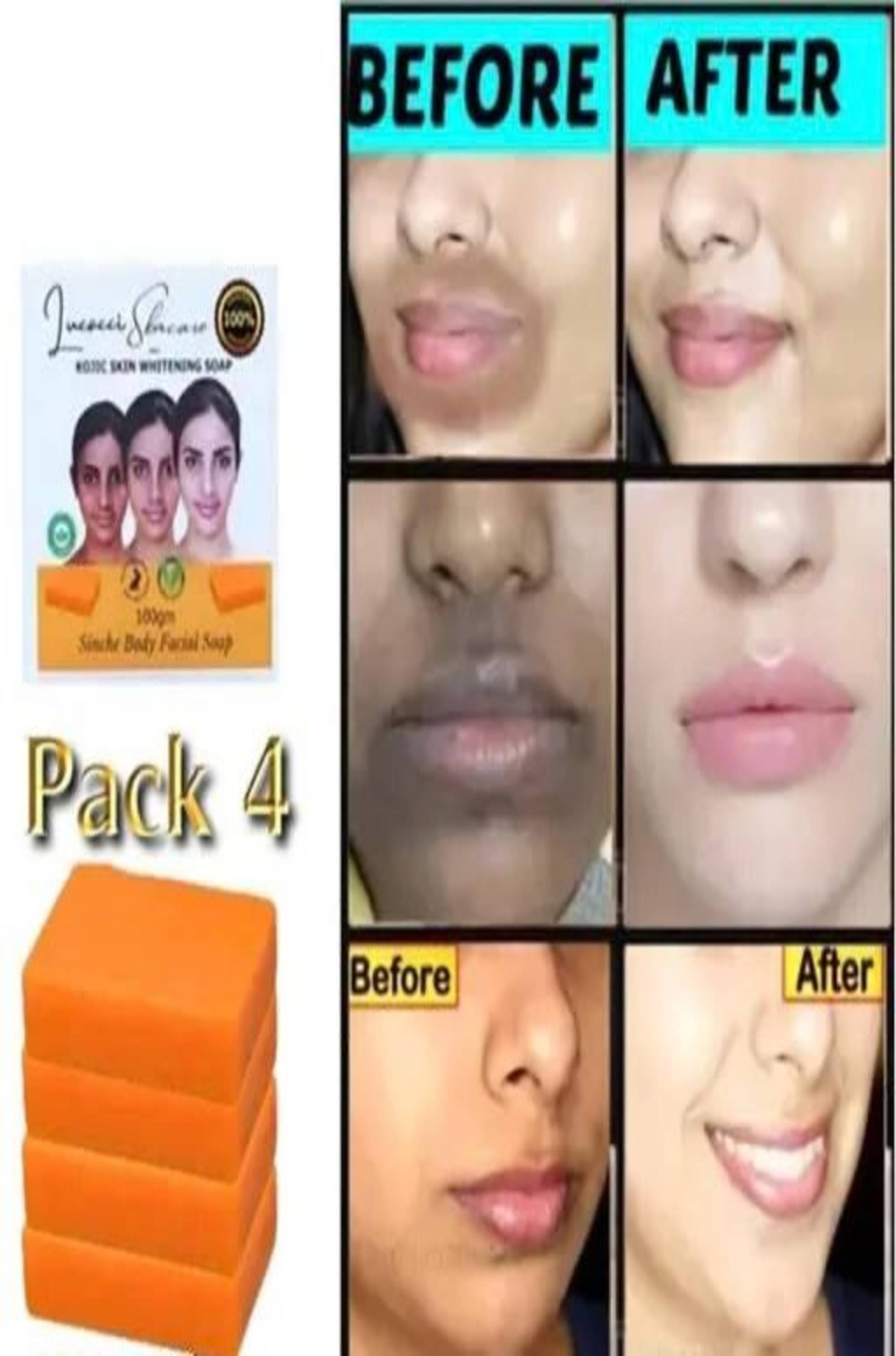     			Borcelle Skin Whitening Soap for All Skin Type ( Pack of 1 )