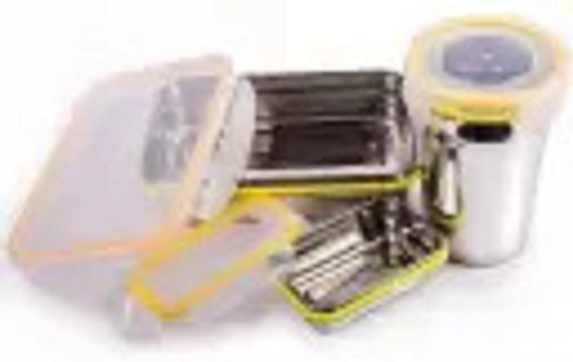     			CrossPan Clip and Lock with Tumbler Stainless Steel School Lunch Boxes 1 - Container ( Pack of 1 )
