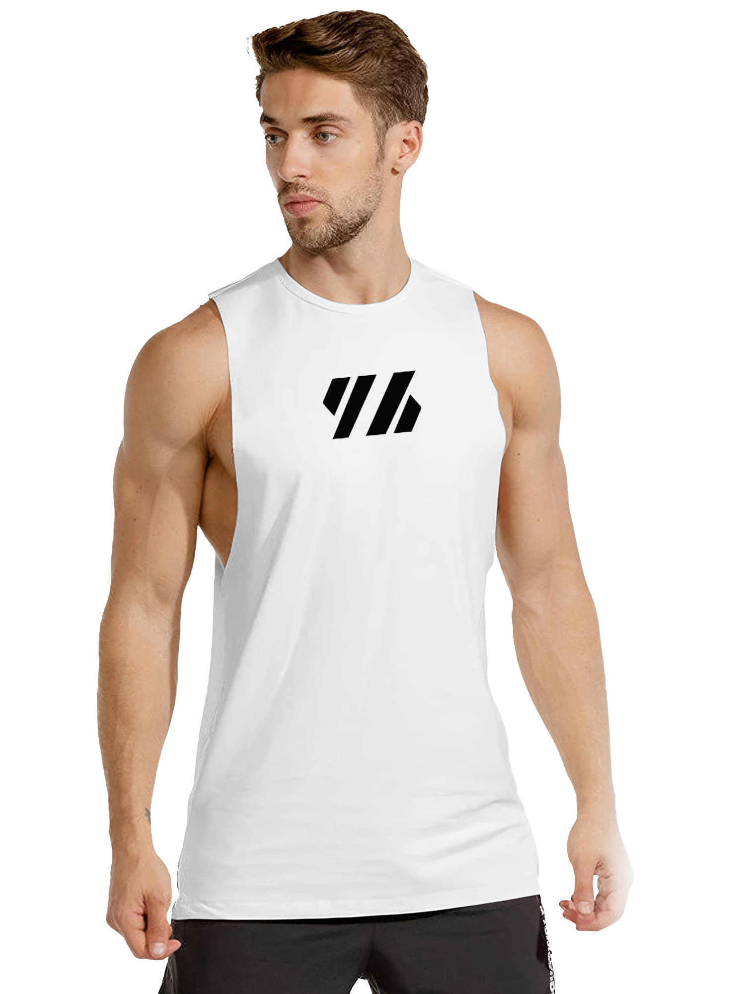     			FTX Pack of 1 Lycra Gym Vest For Men ( White )