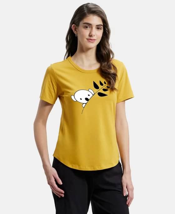     			Glito Yellow Polyester Lycra Compression - Single
