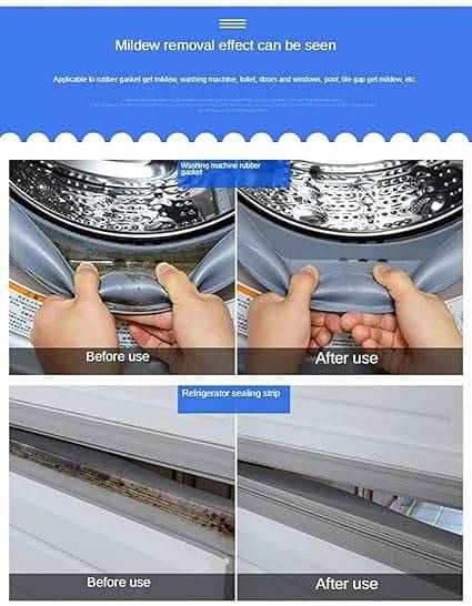     			HAYAGRIVA EXPORT Mildew Stain Remover Gel Household Cleaner for Wall Tiles Grout Sealant Bathroom Stain Remover